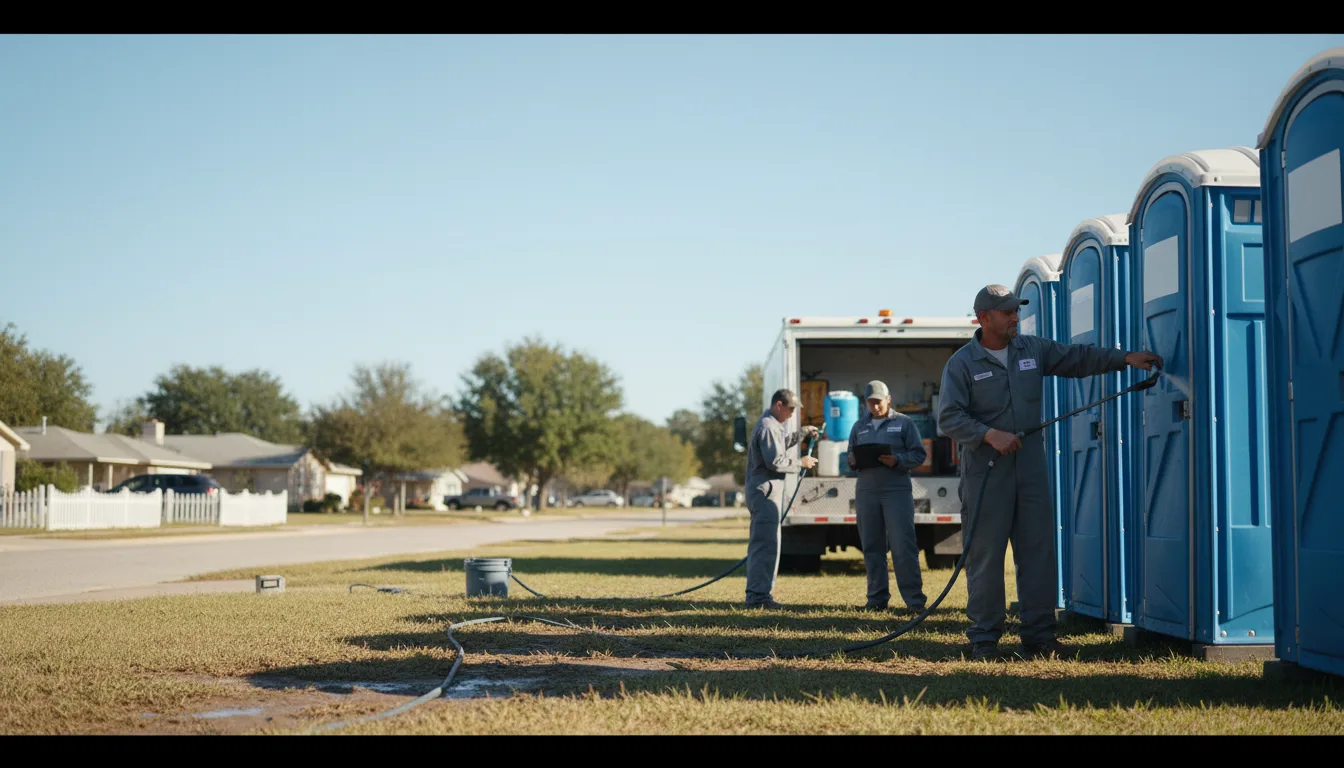 Long-Term Portable Toilet Rental in Tynan, TX near me